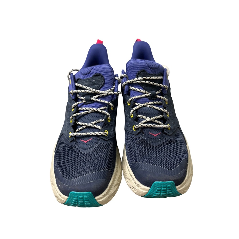 Hoka Anacapa 2 Low GTX Blue Graphite Shell Coral Hiking Shoes Womens 10 1142830